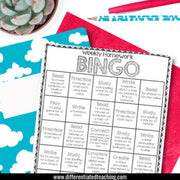 Homework Choice Boards | Differentiated Homework Menus for May - Differentiated Teaching with Rebecca Davies