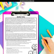 My Mom is the Coolest - Mother's Day Writing Activities - Differentiated Teaching with Rebecca Davies