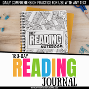Reading Response Journal: Daily Comprehension Activities for Any Text or Novel