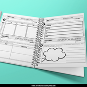 Reading Response Journal: Daily Comprehension Activities for Any Text or Novel - Differentiated Teaching with Rebecca Davies