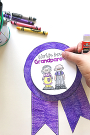 World's Best Grandparent - A Grandparents Day Writing Craft - Differentiated Teaching with Rebecca Davies