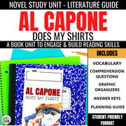Al Capone Does My Shirts Novel Study