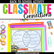 Class Connections: First Day of School Activity for Back to School Bulletin Board