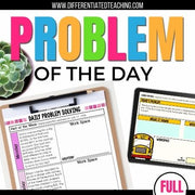 Daily Problem Solving: A Full Year of No-Prep Word Problem Practice