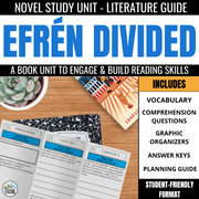 Efrén Divided Novel Study