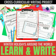 Winter Holidays Around the World: A December Reading & Poetry Writing Activity