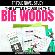 Little House in the Big Woods Novel Study: Comprehension Questions & Vocabulary Activities for Readers