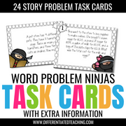 Problem Solving with Extra Information Task Cards
