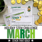 March STEM Challenge - Building Coin Towers
