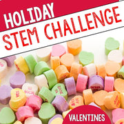Valentine's Day STEM Challenge-Building Conversation Heart Towers