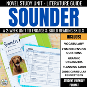 Sounder Novel Study
