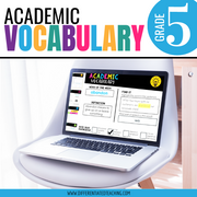 5th Grade Academic Vocabulary: Digital activities to boost academic language
