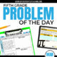 5th Grade March Problem of the Day - Fifth Grade Daily Word Problem Activities